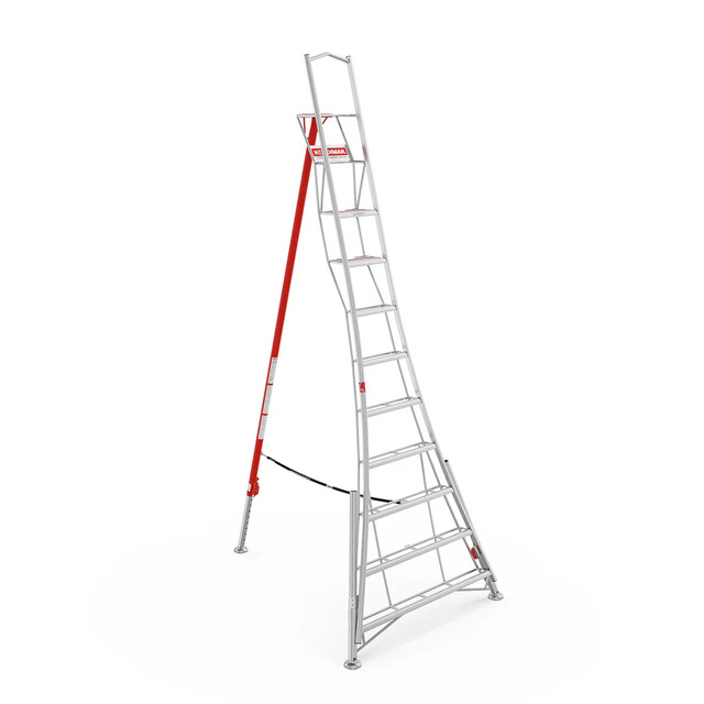 Product image 1 of Henchman PRO Volledig Verstelbare Driepootladder - 3,6 meter - 9 Treden