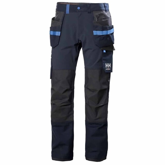 Product image 1 of Helly Hansen Oxford Classic 4X CONS PANT 599 Navy/Ebony maat 54