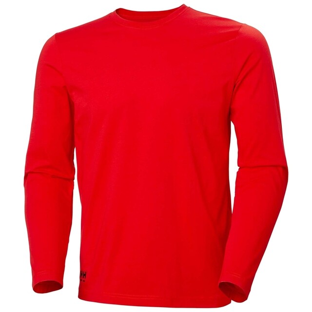 Product image 1 of Helly Hansen Classic Longsleeve Heren 220 Helder Rood - Maat S