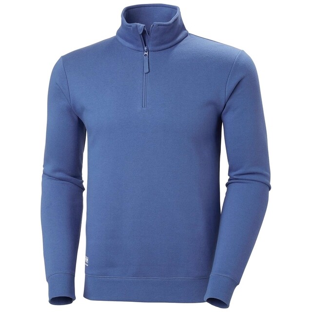 Product image 1 of Helly Hansen Classic Half Zip Sweatshirt Heren 558 Steen Blauw - Maat XS