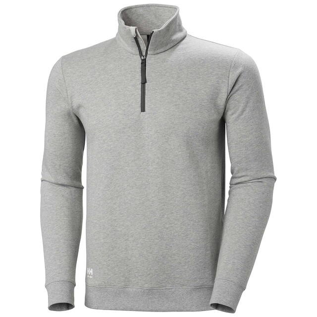 Product image 1 of Helly Hansen Classic Half Zip Sweatshirt Heren 930 Grijs Melange - Maat L