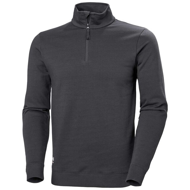 Product image 1 of Helly Hansen Classic Half Zip Sweatshirt Heren 970 Donkergrijs - Maat M