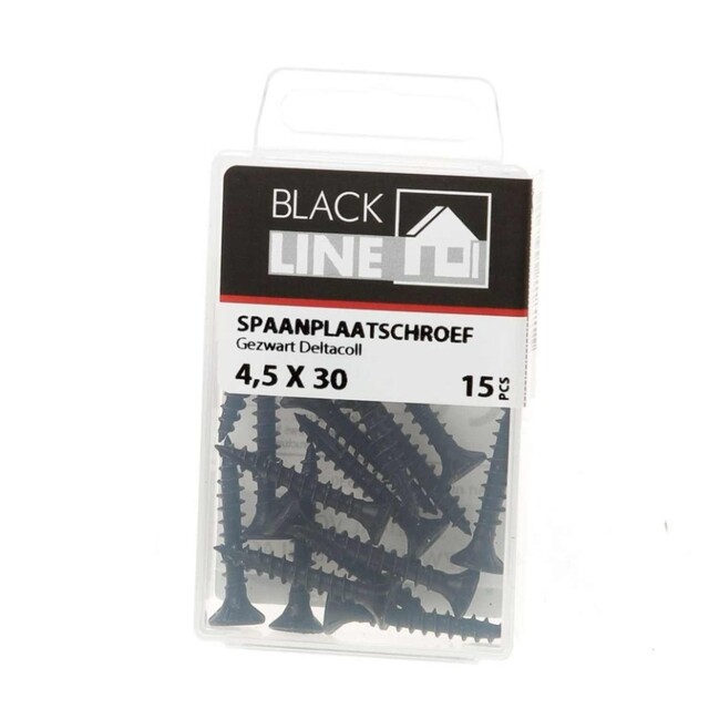 Product image 1 of Blackline spaanplaatschroef 4,5x30 TX20 (15)