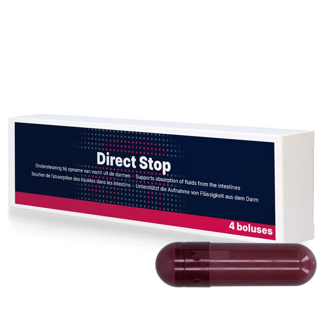 Product image 1 of Direct Stop Diarree Bolus 90g - 4 stuks
