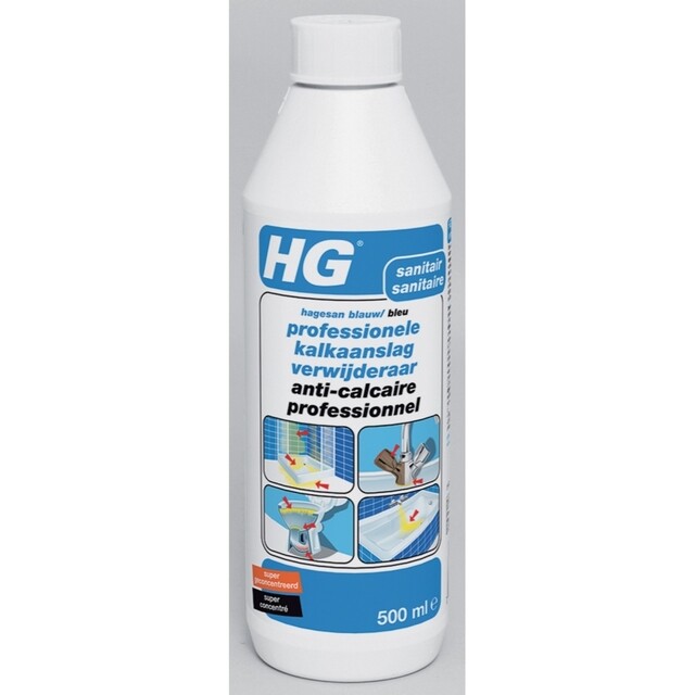 Product image 1 of HG Professionele Kalkaanslag Verwijderaar (HG Blauw) 0,5ltr