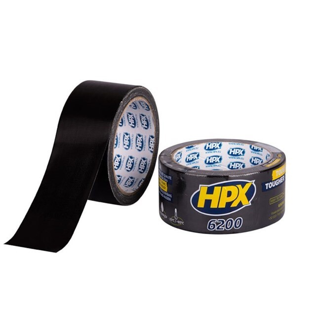 Product image 1 of HPX Pantsertape - Zwart 48 mm x 10m