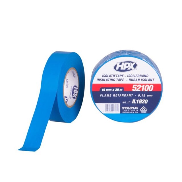 Product image 1 of HPX PVC Isolatietape VDE - blauw 19 mm x 20 m