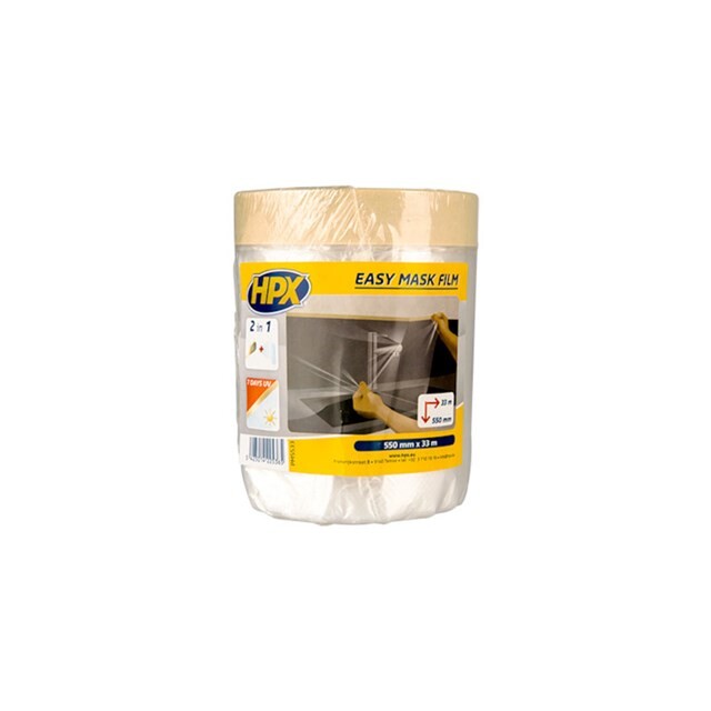 Product image 1 of HPX Easy Mask Film Crêpepapier - 550 mm x 33 m