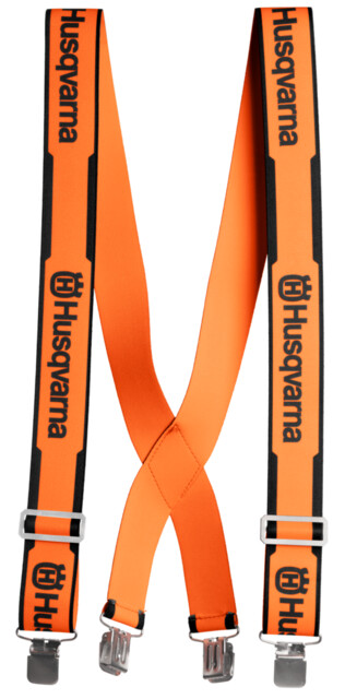 Product image 1 of Husqvarna Braces clip orange Husqvarna Bretels Metalen Clips