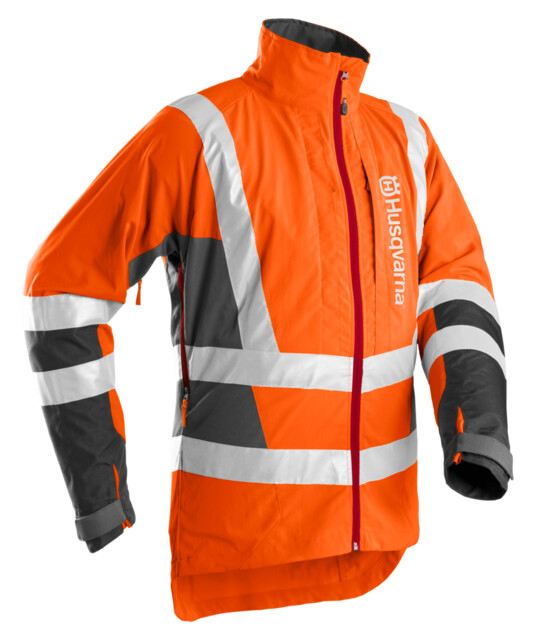 Product image 1 of Husqvarna HV jacket Bos Jack. Hoog High Viz S 46/48