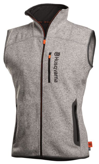 Product image 1 of Husqvarna Vest Xplorer Fleece Vest Dames Staal Grijs M