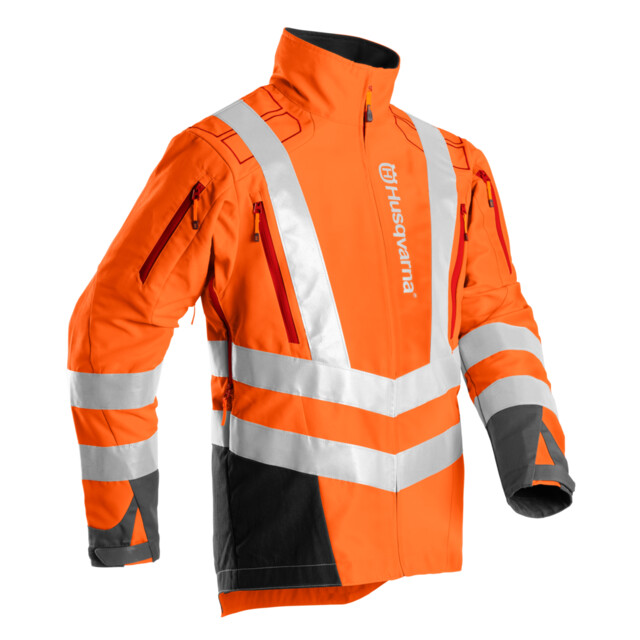 Product image 1 of Husqvarna B&T HV jacket Bosmaaier- En Trimmerjack High Viz