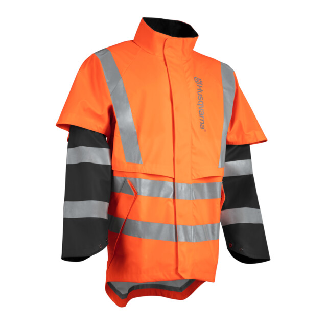 Product image 1 of Husqvarna Protect HV jacket Regenjack Protect High-viz L