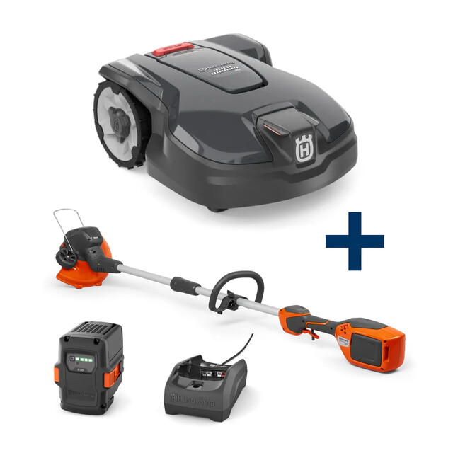 Product image 1 of Husqvarna Automower 315 Mark II + Accutrimmer Incl. Accu en Lader