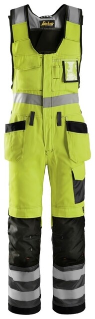 Product image 1 of Bodybroek Met Holsterzakken Hv, Class 2, Geel, High Visibility - Gemeleerd Grijs (6674), 046