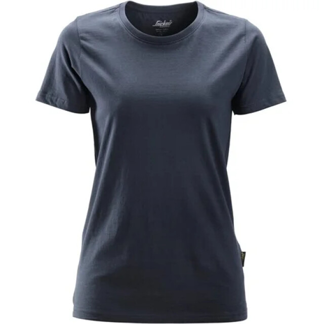 Product image 1 of Snickers Dames T-shirt 2516 Donker Blauw (9500) Maat XS