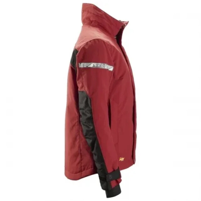 Product image 1 of Snickers Allroundwork Damesjack 1107 Chili Rood - Zwart (1604) Maat XS