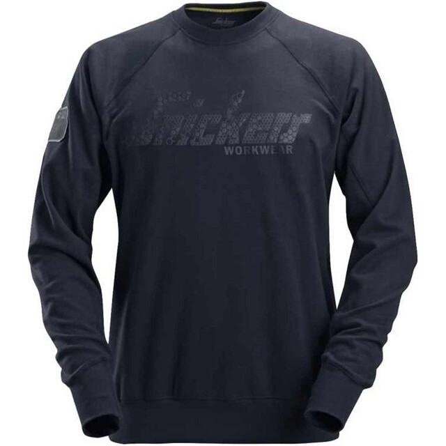 Product image 1 of Logo Sweatshirt Crewneck, Donker Blauw (9500), 003