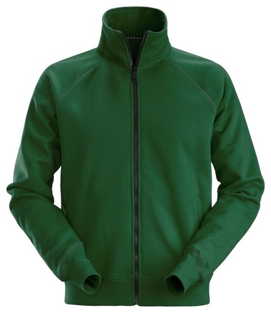 Product image 1 of Sweatshirt Jack Met Rits, Gemeleerd Grijs (2800), 003