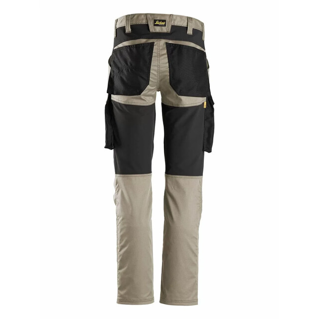 Product image 1 of Snickers Allroundworkwerkbroek 6803 Khaki - Zwart (2004) Maat 258