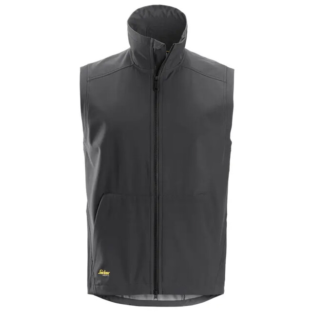 Product image 1 of Snickers Soft Shell Bodywarmer 4505 Staal Grijs (5800) Maat XXXL