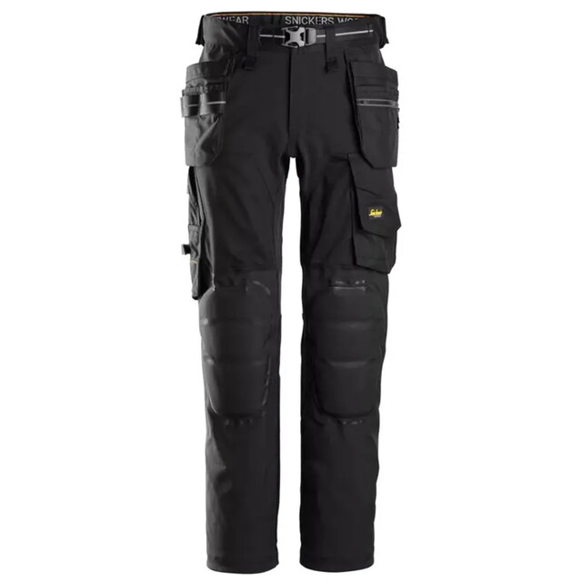 Product image 1 of Snickers Allroundwork 6590 Broek Capsulized Kniestuk Met Holsterzakken Zwart maat - 50