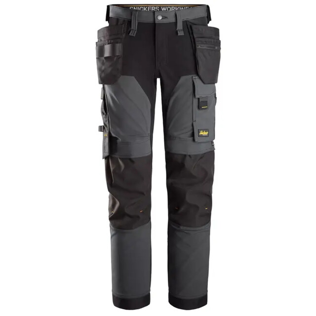 Product image 1 of Snickers Allroundwork 6275 4-weg Stretch Broek Met Holsterzakken Grijs maat - 52