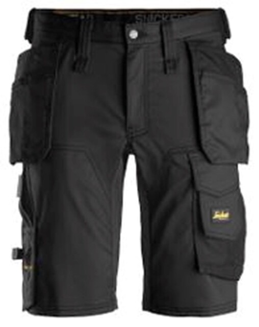 Product image 1 of Snickers Korte Broek 6141 Zwart (0404) Maat 054