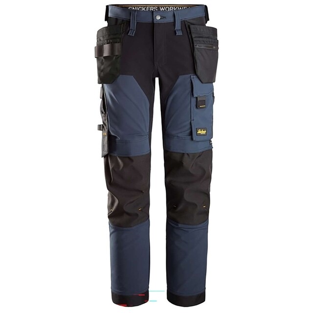 Product image 1 of Snickers AllroundWork 4-weg Stretch broek Blauw/Zwart - maat 152