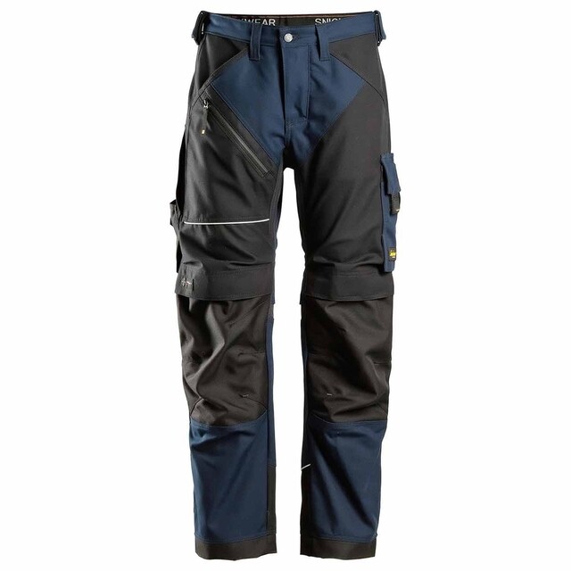 Product image 1 of Snickers Werkbroek 6314 mt 44 Donker blauw - Zwart