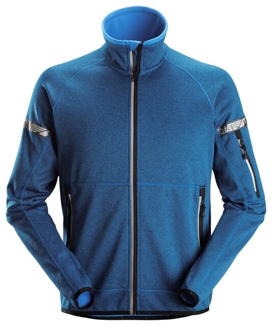 Product image 1 of Snickers Fleece Jack 8004 Kobalt Blauw (5600) Maat XL