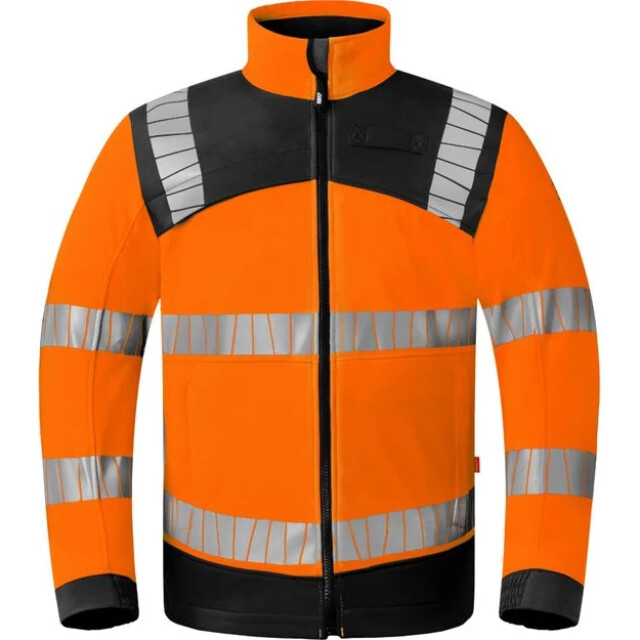 Product image 1 of HAVEP® Softshell Jas Fluo Oranje/charcoal 5XL
