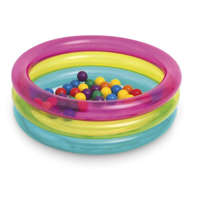 Product image 1 of Intex Opblaasbare ballenbak Classic 3-Ring 86 cm x 25 cm