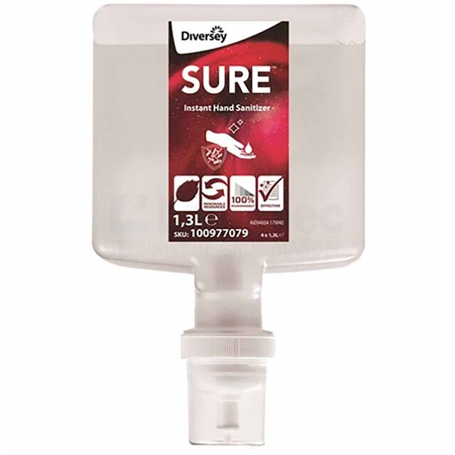 Product image 1 of Diversey SURE Instant Hand Ontsmetter 1.3 l tbv Intellicare Systeem