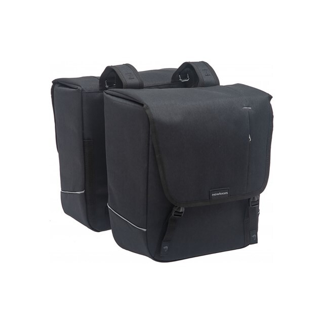 Product image 1 of New Looxs Nova Dubbele Fietstas 32L - Zwart