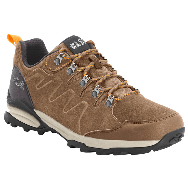 Product image 1 of Jack Wolfskin Wandelschoen Refugio Texapore Dames Bruin Maat 39,5