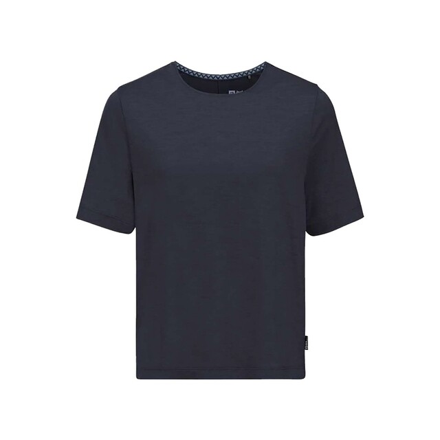 Product image 1 of Jack Wolfskin Dames T-shirt Travel T W Dark Navy Heather 2XL