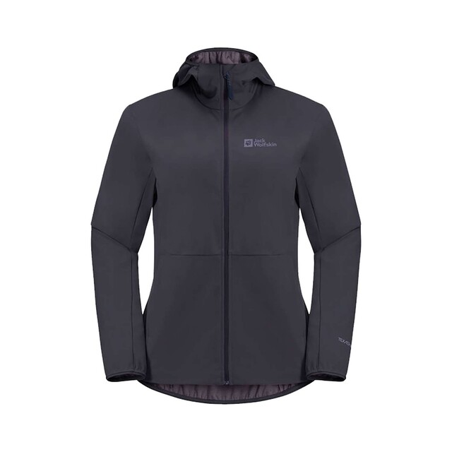 Product image 1 of Jack Wolfskin Damesjas Feldberg Hoody W Graphite XS