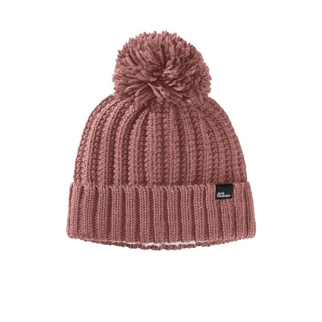 Product image 1 of Jack Wolfskin HIGHLOFT KNIT BEANIE W afterglow maat S