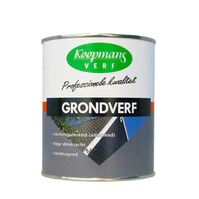 Product image 1 of Koopmans Grondverf Groen - 0,25 liter