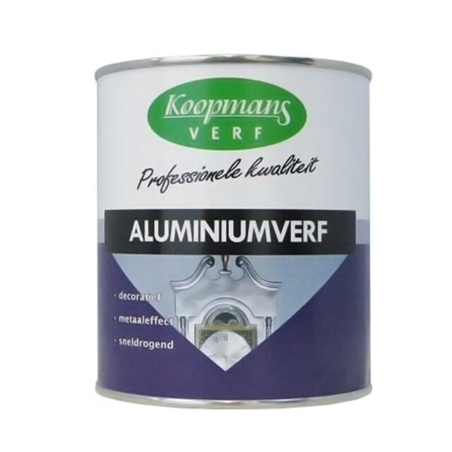 Product image 1 of Koopmans Aluminium verf 250 ml.