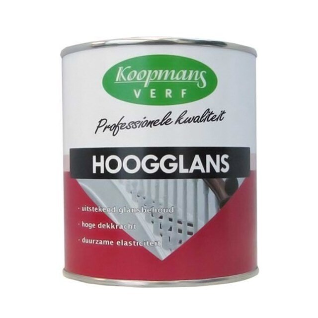 Product image 1 of Koopmans Hoogglansverf 489 Antraciet - 0,25 liter