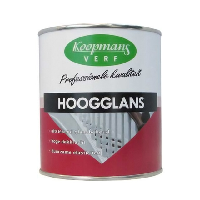 Product image 1 of Koopmans Hoogglansverf 302 Roomwit - 0,75 liter