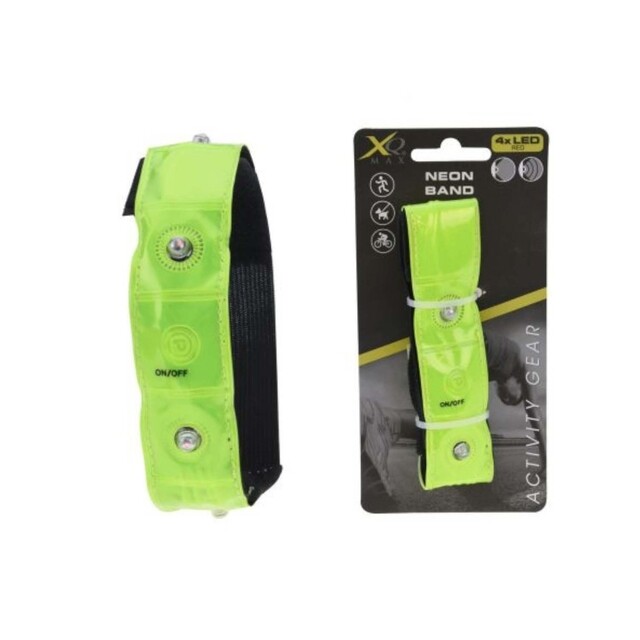 Product image 1 of Armband Neon Met 4 LED's - 1 Stuk