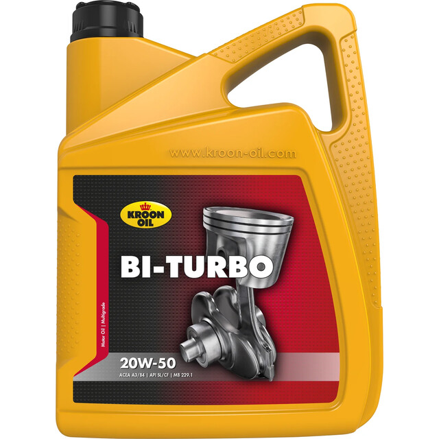 Product image 1 of Kroon-oil 5 L Can Bi-turbo 20w-50