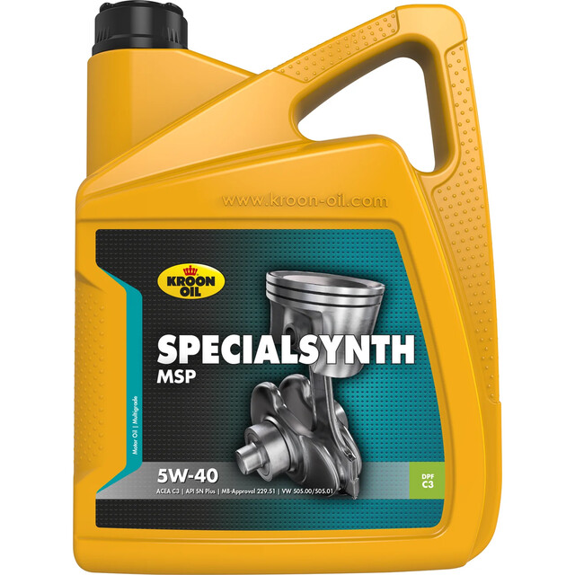 Product image 1 of Kroon-oil 5 L Can Specialsynth Msp 5w-40