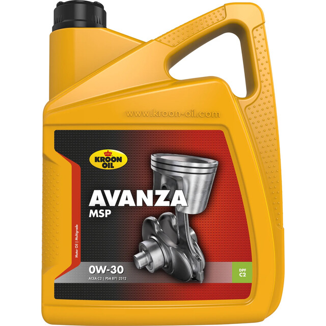 Product image 1 of Kroon-oil 5 L Can Avanza Msp 0w-30