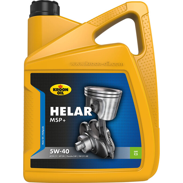 Product image 1 of Kroon-oil 5 L Can Helar Msp+ 5w-40