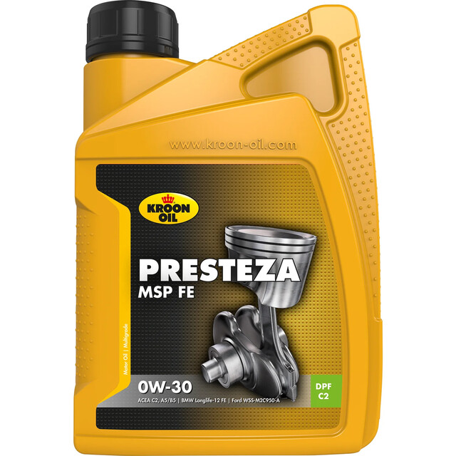 Product image 1 of Kroon-oil 1 L Flacon Presteza Msp Fe 0w-30