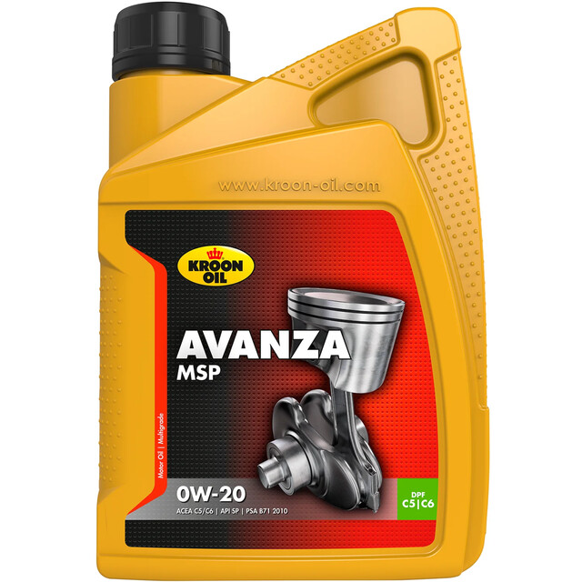 Product image 1 of Kroon-oil 1 L Flacon Avanza Msp 0w-20